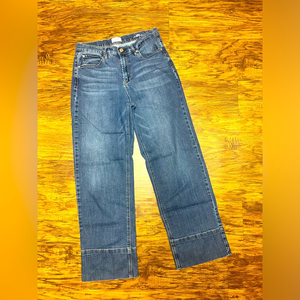 ☀️Nicole Miller SOHO High Rise Wide Leg Jeans Size 10